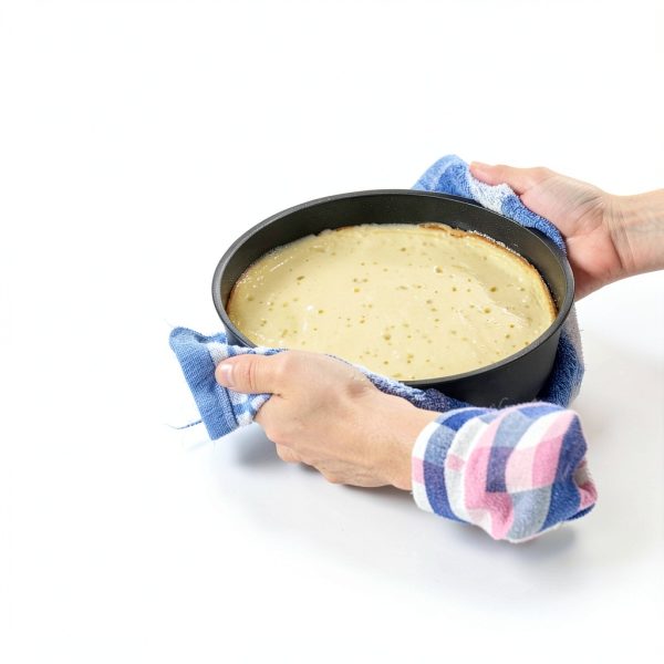 P&P CHEF Round Cake Pans Nonstick Stainless Steel Core Set-4