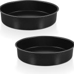P&P CHEF Round Cake Pan Nonstick Oven Safe Stainless Steel-0