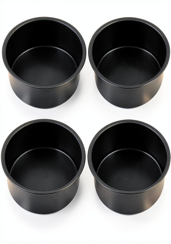 P&P CHEF 4 Inch Round Cake Pans Nonstick Stainless Steel-0