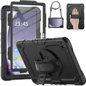 Galaxy Tab A9 Plus Case 11 inch Black/Black HXCASEAC Tablet-0