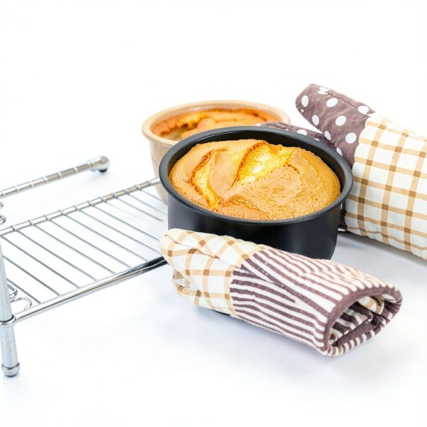 P&P CHEF 4 Inch Round Cake Pans Nonstick Stainless Steel-3