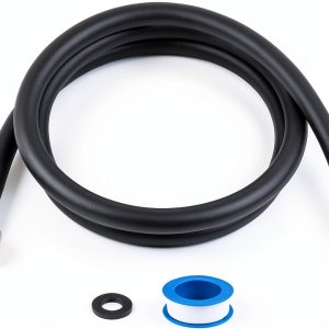Btcum Dehumidifier Drain Hose Rubber Black-0