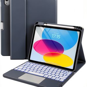 Harvopu iPad Keyboard Case Magnetic Detachable-0