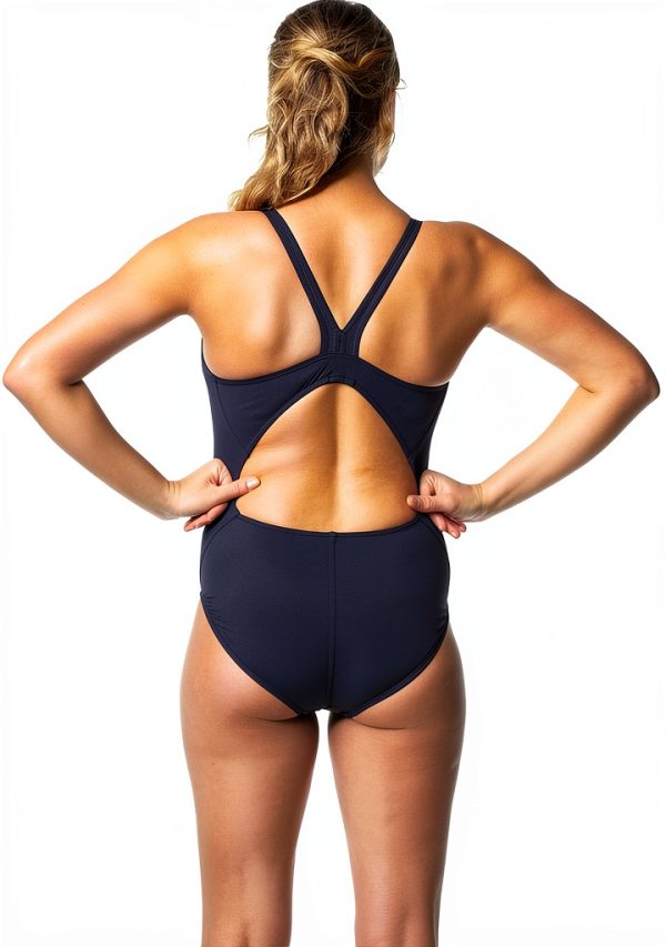 EQ Swimwear Harmony Lap Maternity One-Piece – Royal Palm Small-1